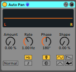 Auto pan